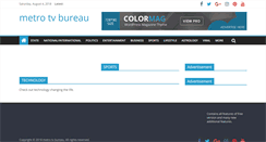 Desktop Screenshot of metrotvbureau.com