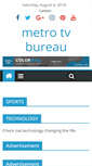 Mobile Screenshot of metrotvbureau.com